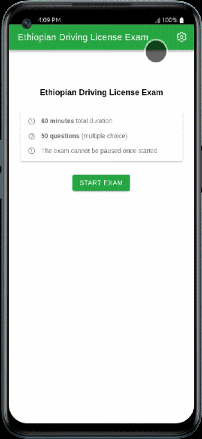 Exam behavior settings tutorial